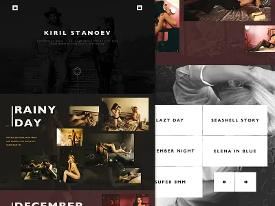 Kiril Photo Albums photo albums photography portfolio web design website