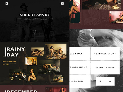 Kiril Photo Albums photo albums photography portfolio web design website