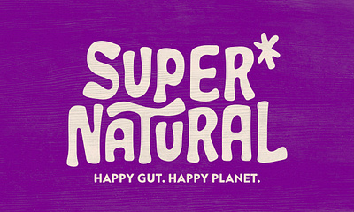 Alec's Ice Cream - Super Natural cow custom earth ice cream packaging planet sustainable typography