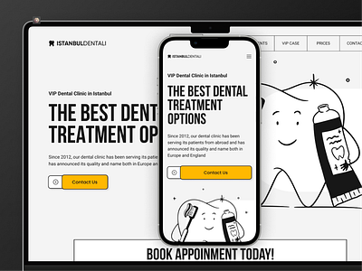 Website Design | Dental Clinic | Landing Page landing page redesign web design website