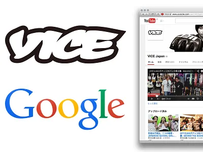 VICE Japan / Google - YouTube Channel & Digital Marketing facebook instagram manager marketer social network strategist twitter