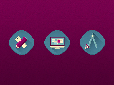 icons design flat icons ui vector web