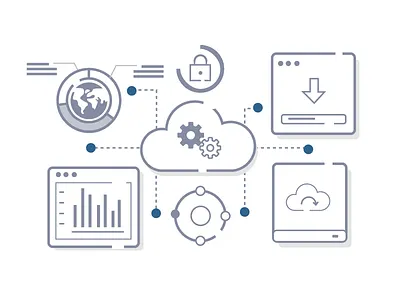 Cloud services analysis backup downloads operation centres peer network recovery