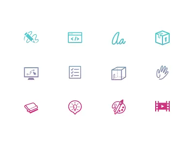 Skills Icons design icons skills symbols