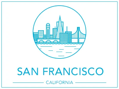 San Francisco california city drawing francisco illustration san san francisco sf sketch