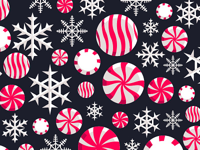 Candy candy mints pattern print