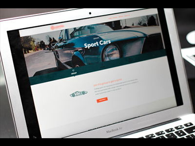 Concept for Insurance Groups Page car groups insurance website