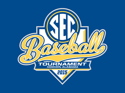 SEC 2015 Baseball Tournament by James Kuty on Dribbble