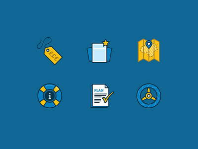 Franchise Benefits icons branding design icons illustration