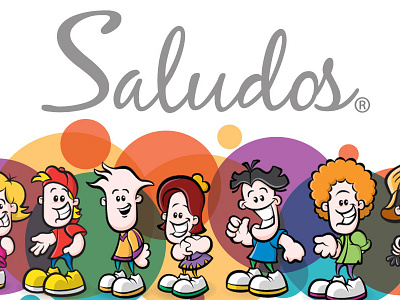 Saludos cartoon