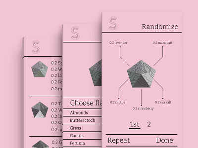 Stratum-3d printed chocolates 3d app chocolate design geology graphic luxury pink printers store stratum