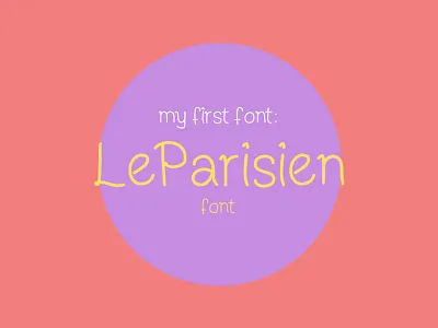 LeParisien Font character download font free parisien type typography
