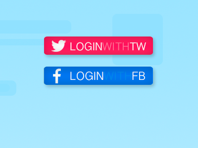 Buttons for Rigomots buttons facebook login twitter