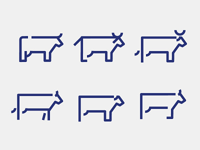 Cowptions cow farm icon icons illustration moo