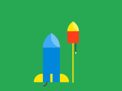 Rocket animation rocket smoke