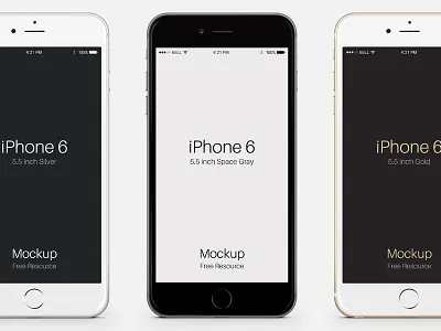 iPhone 6 Plus Psd Vector Mockup 6 iphone mockup plus psd vector