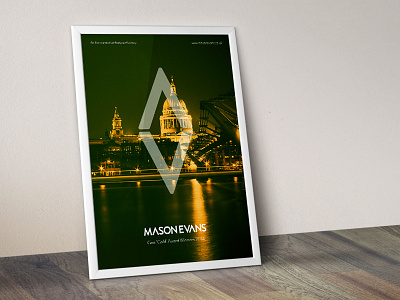 Mason Evans Brand Design brand design framed logo mockup web