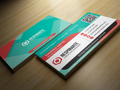 Corporate Business Card - RA57 business card corporate respinarte