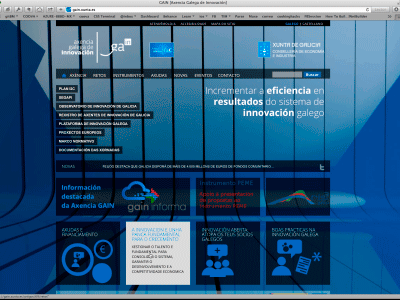 Web with video background and initial effects