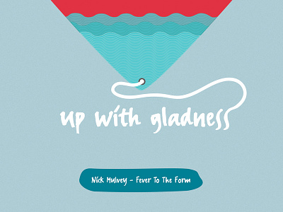 Dribbble Fill Your Heart Up bottom album art for fun gladness graphic design heart illustration music nick mulvey simple