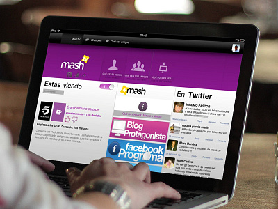 mashTV apps mobile second screen web app