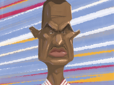 Gabby Agbonlahor agbonlahor animation astonvilla design epl football gabby illustration photoshop soccer thebulgarian