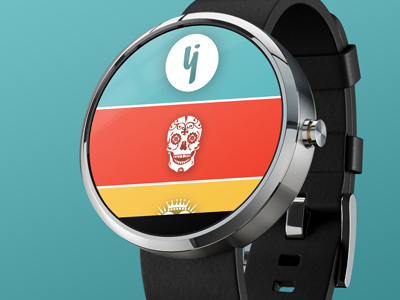 Ynk - Android wear app branding design development graphic identity