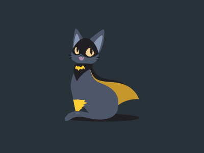 Batgirl Kitty batgirl cat hackduke hackkitty kitty