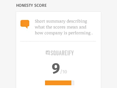 Squareify - Mobile app company consumer feedback review score