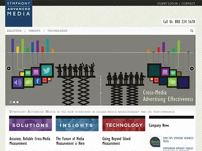 Symphony Advanced Media - Slider Image identity website