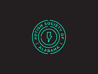 ASA Left Chest autism left chest logo neon rgb