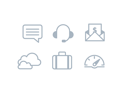 Nubity - Navbar iconwork billing clouds company dashboard icon illustration notifications nubity support vector