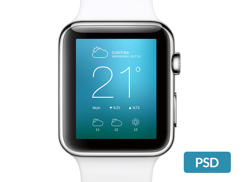 Apple Watch Free Template PSD apple apple watch clock free mockup psd template watch wrist