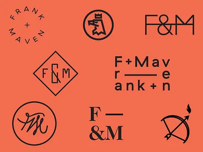 F&M 2 advertising brand design identity logo