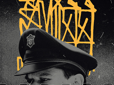 Subsolo - Salazar cd cover cop experimental grafitti handstyle mix music sex no authority police soundcloud