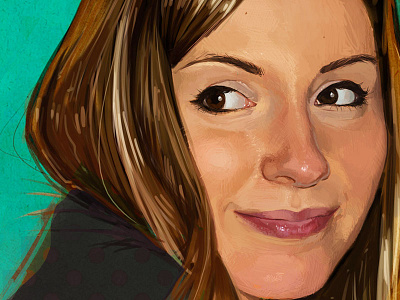 Self portrait - digital painting digital painting intuos photoshop portrait self wacom
