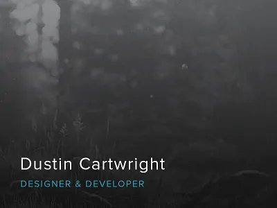 Hello again Dribbble blog hiatus player card portfolio website