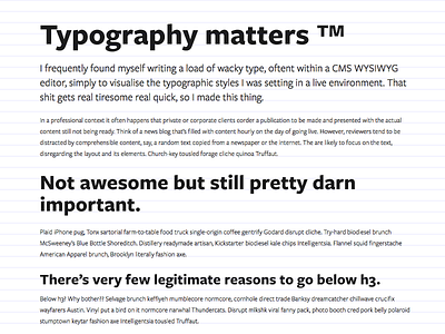 Vertical Rhythm baseline sass typograpy vertical rhythm