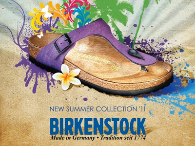 Birkenstock Posters ad awwad beach birkenstock fadi poster print sandals summer