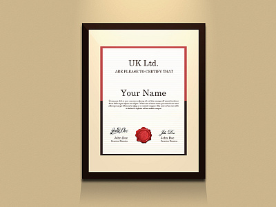 (Free PSD) Certificate frame mockup certificate certificate holder mockup certificate mock frame mockup free certificate mockup free frame mockup mockup