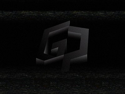 Sinking or emerging? black design emerging glitch gradient grey logo minimal sinking twitter white