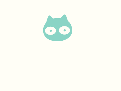 Drop Cat blue cat drop gif