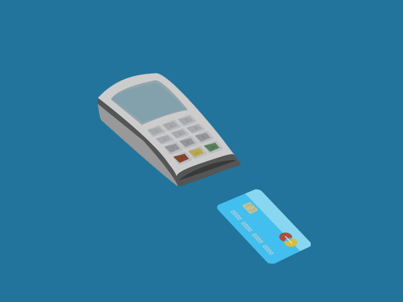 Approved animated card credit gif illustration minimal money simplistic