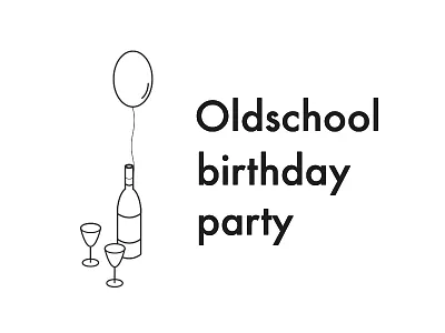 Oldschool birthday party birthday oldschool party