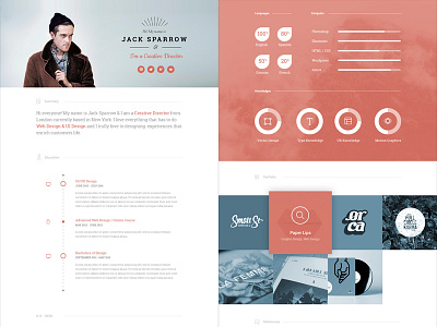 Visual CV cv cv template interactive cv resume resume template visual cv