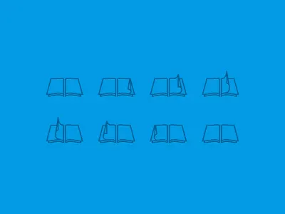 Book Page Flip book flip icons information page photoshop read reading turn turn page