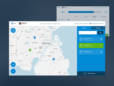 Din dækning copenhagen tablet telenor ui user experience ux windows