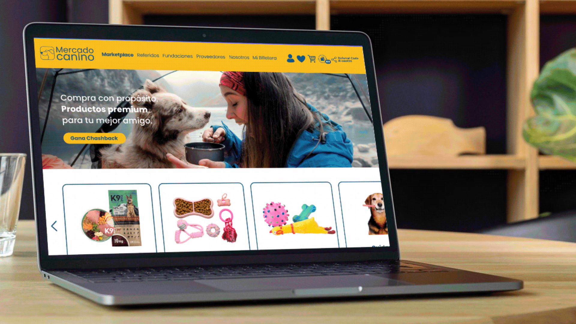 Mercado Canino branding graphic design social media
