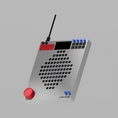 Radio 1 - 3D Animation 3d animation blender blender 3d cinema 4d illustration