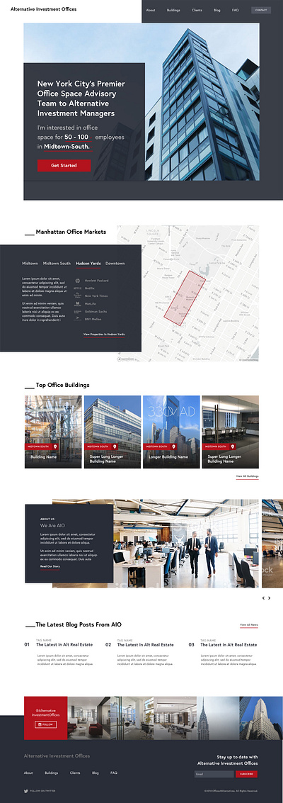 Real Estate Website identity real estate ui web web design website